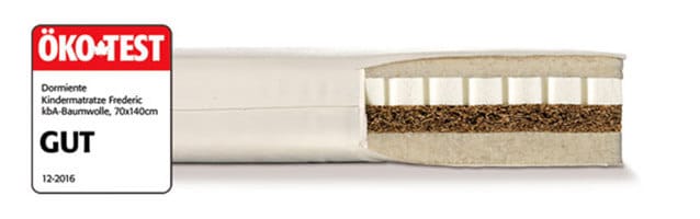 dormiente Baby- und Kinder-Naturlatexmatrate Frederic